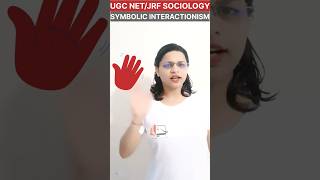 Symbolic Interactionism blumer mead youtubeshorts sociology ugcnet education symbolicmeaning [upl. by Ris]