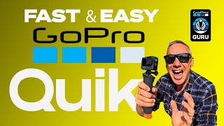 FAST and EASY editing Like a Pro in Minutes with GoPro Quik [upl. by Rockie]