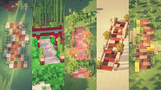 Minecraft  5 Simple Path Designs [upl. by Sidnac4]