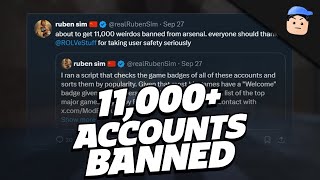 OVER 11000 ACCOUNTS GOT BANNED  Arsenal [upl. by Eadwina]