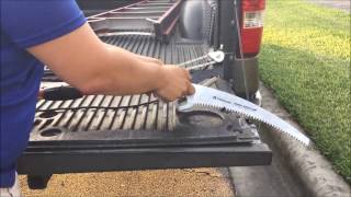 How To Install Saw Blade On Corona Pole Prune  Install Saw On Pruner [upl. by Assej]