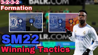 SM22 Winning Tactics  3232 Formation  Soccer Manager 2022 [upl. by Eceerehs309]