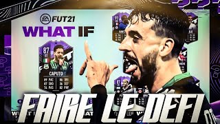 FIFA 21  COMMENT FAIRE CAPUTO WHAT IF  OBJECTIF  AVIS [upl. by Ammamaria]