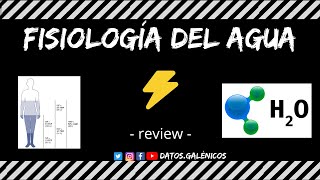 Fisiología del agua ⚡️ distribución corporal electroneutralidad osmolalidad vasopresina [upl. by Osbert325]