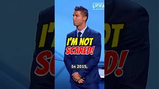 Ronaldo  Dont Be Scared ronaldo cr7 cristiano shorts explore uefa fifa [upl. by Lleuqar549]