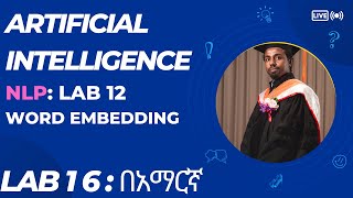 Word Embedding for NLP በአማርኛ Lab 15 [upl. by Lark]