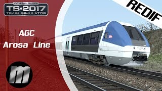 Redif TS2017  AGC et Arosa Line [upl. by Kendell]