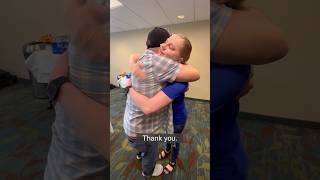 Heart transplant recipient meets donor’s family for first time [upl. by Macdonell]