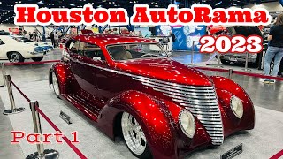 HOUSTON AUTORAMA 2023  Over 25 hours of Hot Rods Rat Rods Custom Lowrider amp Motorcycle  Part 1 [upl. by Akerahs177]