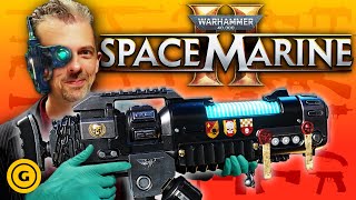 Firearms Expert Reacts To Warhammer 40K Space Marine 2’s Guns PART 2 [upl. by Suidaht594]