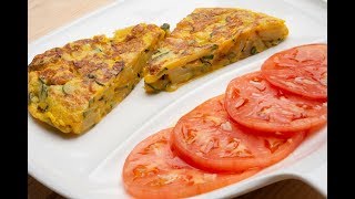 Tortilla de la huerta  Karlos Arguiñano en tu cocina [upl. by Iveksarap]