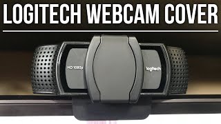 Logitech C920 C930 Webcam Flip Cover Review [upl. by Schindler]