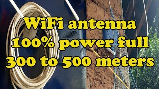 How to make longrange wifi antenna at home [upl. by Eitsirhc]