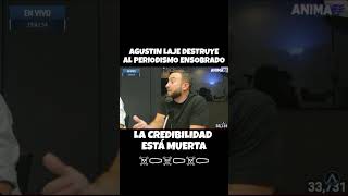 AGUSTÍN LAJE ATENDIÓ A LOS PERIODISTAS ENSOBRADOS LLA VLLC javiermilei [upl. by Naitirb335]