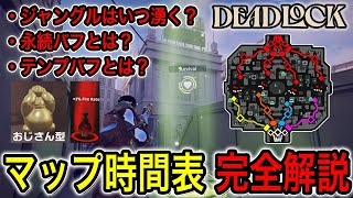 【Deadlock】マップ上のタイミングampオブジェクティブを全て解説！全部覚えて差をつけよう！【初心者必見】 [upl. by Zebulen]