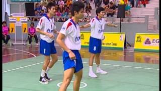 Takraw Thailand League2012 RatchaburiKalasin [upl. by Namref572]