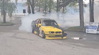 autosalón nitra 2024 drift show [upl. by Airbmac74]