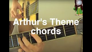 Arthurs Theme Chords [upl. by Stronski102]