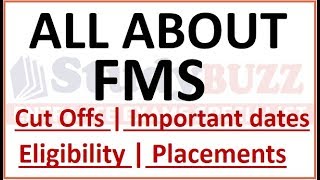 All about FMS  Important dates  Cut offs  Selection Criteria Placements [upl. by Pollock]