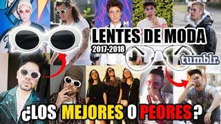 LENTES DE MODA ¿LOS MEJORES O PEORES  CLOUT GOGGLES  AVIATOR CLEAR [upl. by Yleoj258]