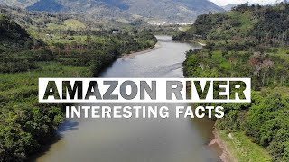 17 Fascinating Facts About Amazon River  Disputed Largest River In The World [upl. by Eintroc]