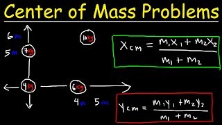 Center of Mass Physics Problems  Basic Introduction [upl. by Krusche]