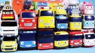 Tayo bus and Robocar Poli car toys [upl. by Gena430]