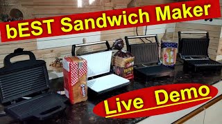 Best sandwich maker in India 2024 ⚡ Top 5 Grill Sandwich maker ⚡ best sandwich maker machine [upl. by Kosak]