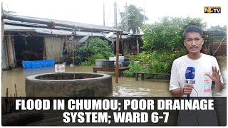 FLOOD IN CHUMOU POOR DRAINAGE SYSTEM WARD 67 [upl. by Kenward]