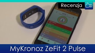 Smartband MyKronoz ZeFit 2 Pulse  Recenzja  Test  Opinie [upl. by Gan96]