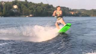 Wakeboarding 360 in Slowmotion [upl. by Turner]