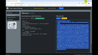 Python Program Obfuscator [upl. by Cate175]