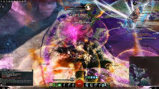 Guild Wars 2  Charr Reaper  Champion Branded LeyLine Anomaly kill  Quest Troublesome Skyscales [upl. by Trevorr654]