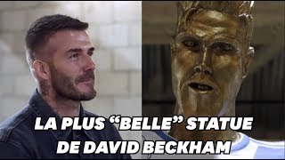 Une statue de David Beckham aussi ratée que celle de Ronaldo [upl. by Hardy]