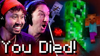 Ryan Plays Minecraft For The First Time Shane Is There Too • Survival Mode [upl. by Moffitt741]