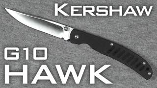 Kershaw G10 Hawk Sharp Cheap and Surprisingly Cool [upl. by Zerdna]