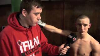 PAUL BULTER KOS ANWAR ALFADLI AT YORK HALL  POST FIGHT INTERVIEW FOR iFILM LONDON [upl. by Aray]