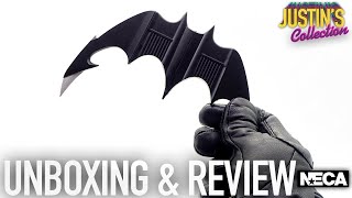 Batman 1989 Batarang Neca Unboxing amp Review  Life Size Prop Replica [upl. by Lantz]