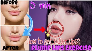 Top Exercises to plump Lips Effectively  Get rid of thin lips  Home Fitness Challenge [upl. by Della]