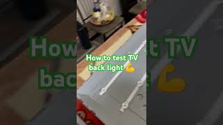 How to repair TV back lights [upl. by Annaeg]