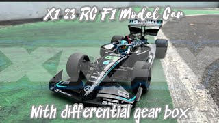 XRAY X1 23 24 Rc Model Formula one Car with differential gear box 110 F1 遙控車 Mercedes Benz 63 F1 [upl. by Held]