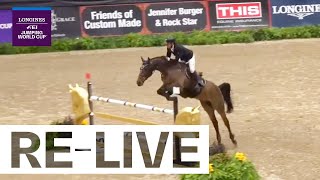 RELIVE  38700 INTERNATIONAL TWO PHASE I Longines FEI Jumping World Cup™ 20232024 [upl. by Eetnom]