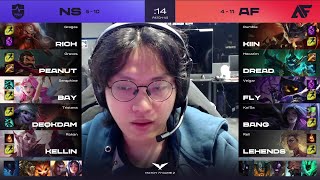 LCK Match 77 AF vs NS Game 2  LCK Spring 2021 W9D2 Afreeca Freecs vs Nongshim Redforce G2 [upl. by Rafiq]