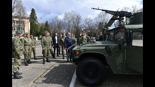 OBILAZAK DRUGE BRIGADE KOPNENE VOJSKETOUR OF THE SECOND BRIGADE OF THE GROUND ARMY [upl. by Donnelly]