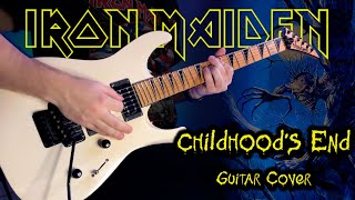 Iron Maiden  Childhoods End Guitar Cover [upl. by Zzahc]