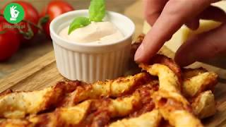 Pizza sticks  jak zrobić paluchy  Przepisypl [upl. by Ayotaj]