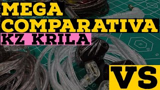 KZ KRILA  Review comparativo [upl. by Thibault95]