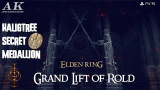 Haligtree Secret Medallion  Grand Lift of Rold  Elden Ring [upl. by Swane]