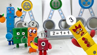 Numberblocks  Fruit Salad Machine  Keiths Toy Box [upl. by Ehlke]