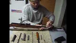 HOW to DISASSEMBLE a SKS YUGO model 5966 [upl. by Yelyah]